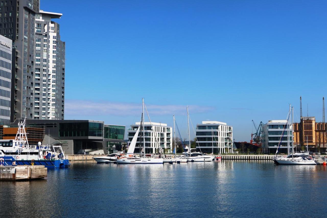 Apartament Yacht Park Marina 그디니아 외부 사진